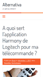 Mobile Screenshot of alternativa.fr