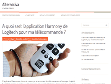 Tablet Screenshot of alternativa.fr