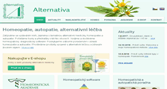 Desktop Screenshot of alternativa.cz