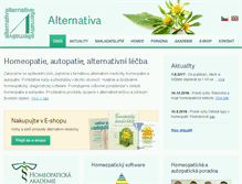 Tablet Screenshot of alternativa.cz