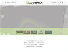 Tablet Screenshot of alternativa.ind.br